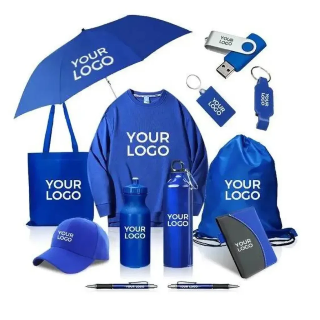 company branded merchandise kit