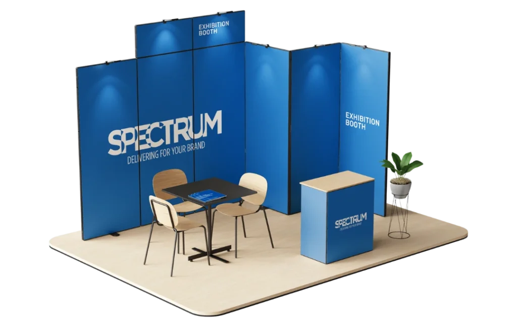 Modular Display System spectrum print