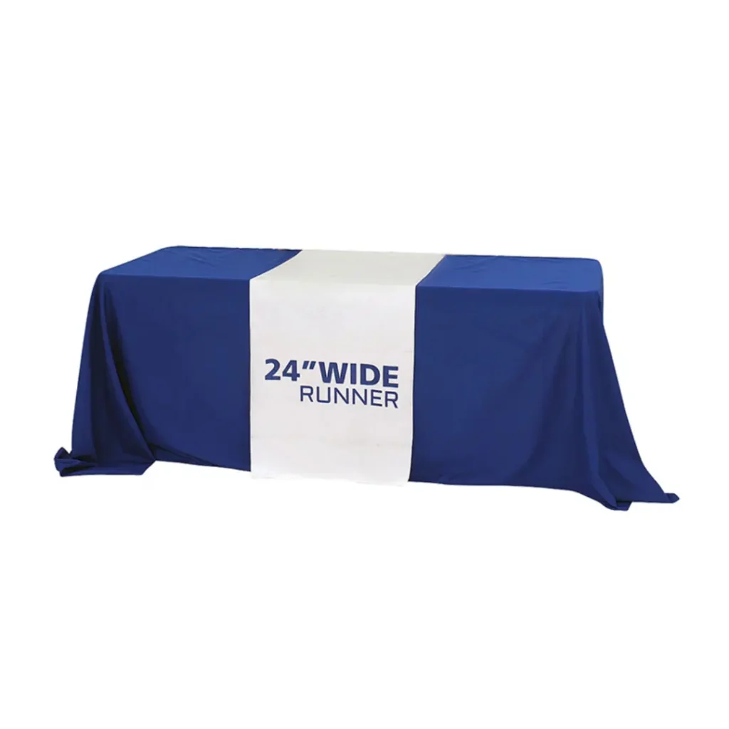 Custom Tablecloths and Table Runners spectrum print 1